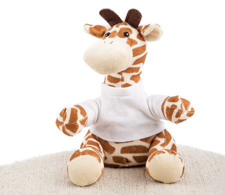 Kuscheltier Giraffe bedrucken | Sublistar